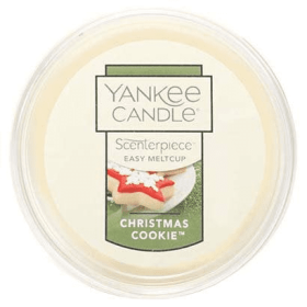 Yankee Candle Christmas Cookie Scenterpiece Easy MeltCup, Festive Scent